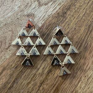 House of Harlow statement earrings